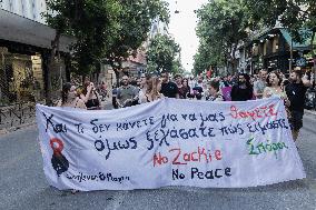 Demonstration After The Decision Of The Court About Zac Kostopoulos Murder