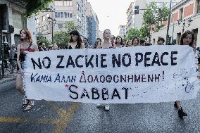 Demonstration After The Decision Of The Court About Zac Kostopoulos Murder