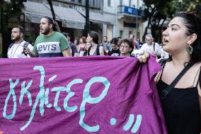 Demonstration After The Decision Of The Court About Zac Kostopoulos Murder