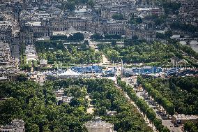 Paris 2024 - Olympic Venues From Above