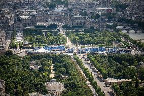 Paris 2024 - Olympic Venues From Above