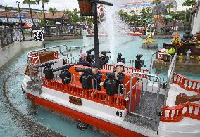 Water-splash summer event at Legoland Japan