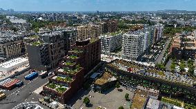 Aerial Views Of Paris 2024 Olympic Village - Paris