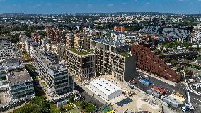 Aerial Views Of Paris 2024 Olympic Village - Paris