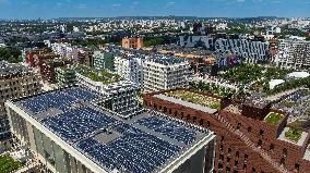 Aerial Views Of Paris 2024 Olympic Village - Paris