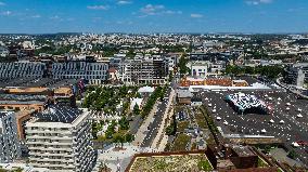 Aerial Views Of Paris 2024 Olympic Village - Paris