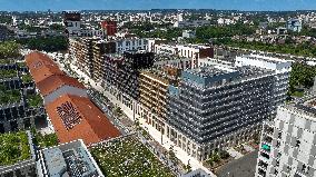 Aerial Views Of Paris 2024 Olympic Village - Paris