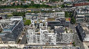 Aerial Views Of Paris 2024 Olympic Village - Paris