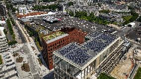 Aerial Views Of Paris 2024 Olympic Village - Paris