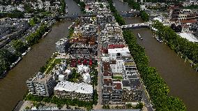 Aerial Views Of Paris 2024 Olympic Village - Paris