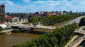 Aerial Views Of Paris 2024 Olympic Village - Paris