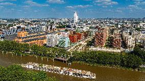 Aerial Views Of Paris 2024 Olympic Village - Paris