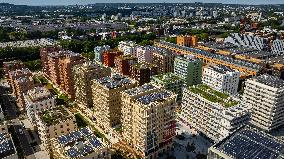 Aerial Views Of Paris 2024 Olympic Village - Paris