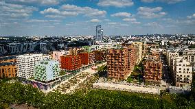 Aerial Views Of Paris 2024 Olympic Village - Paris