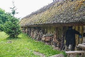 Biskupin Archeological Site In Poland