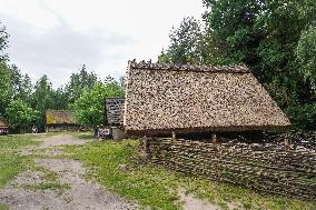 Biskupin Archeological Site In Poland