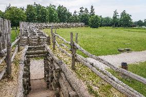 Biskupin Archeological Site In Poland