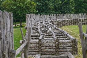 Biskupin Archeological Site In Poland