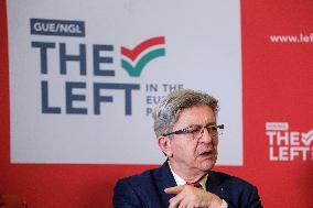 Jean-Luc Melenchon Press Conference - Brussels