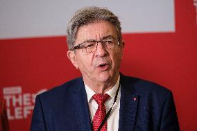 Jean-Luc Melenchon Press Conference - Brussels