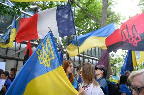 Pro-Ukrainian Protest - Paris