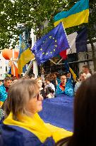 Pro-Ukrainian Protest - Paris