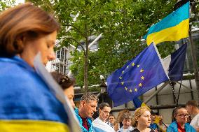 Pro-Ukrainian Protest - Paris