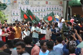 Students Protest Quota System - Dhaka