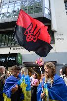 Pro-Ukrainian Protest - Paris