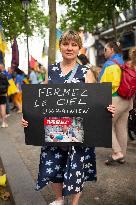 Pro-Ukrainian Protest - Paris