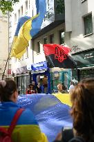 Pro-Ukrainian Protest - Paris