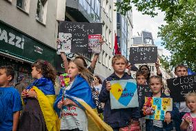 Pro-Ukrainian Protest - Paris