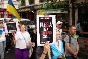 Pro-Ukrainian Protest - Paris