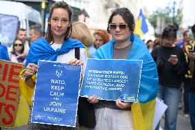 Pro-Ukrainian Protest - Paris