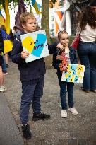 Pro-Ukrainian Protest - Paris