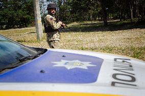 Joint drill of Ukraines National Guard and EUROGENDFOR in Kyiv region