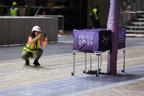 (SP)FRANCE-PARIS-OLYMPICS-VENUE-SOUTH PARIS ARENA