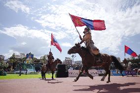 Naadam festival in Mongolia