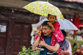 Monsoon Rain Batters Nepal