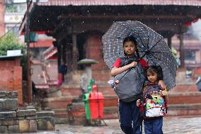 Monsoon Rain Batters Nepal