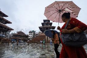 Monsoon Rain Batters Nepal