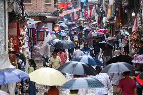 Monsoon Rain Batters Nepal