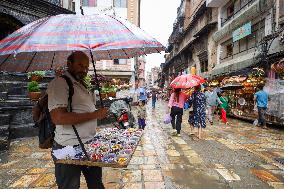 Monsoon Rain Batters Nepal