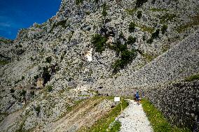 Cares Trail In Spain