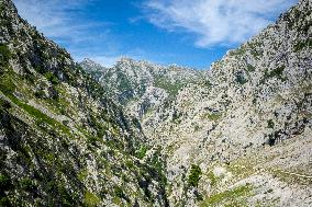 Cares Trail In Spain