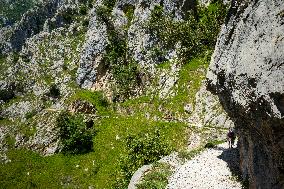 Cares Trail In Spain