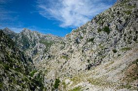 Cares Trail In Spain