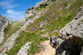 Cares Trail In Spain