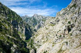 Cares Trail In Spain