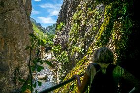 Cares Trail In Spain